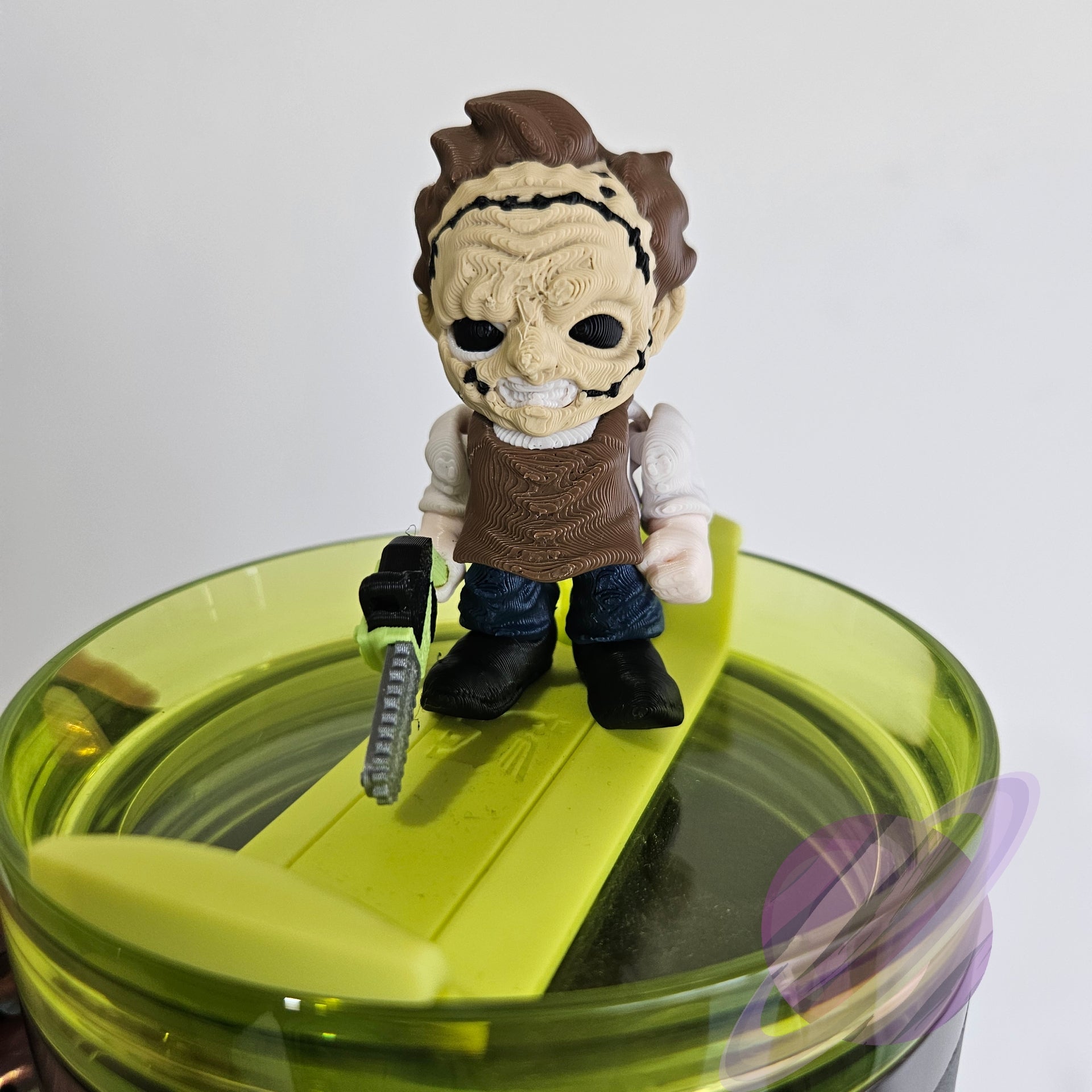 CHAINSAW GUY-3D PRINTED STRAW BUDDY-Stay Foxy Boutique, Florissant, Missouri