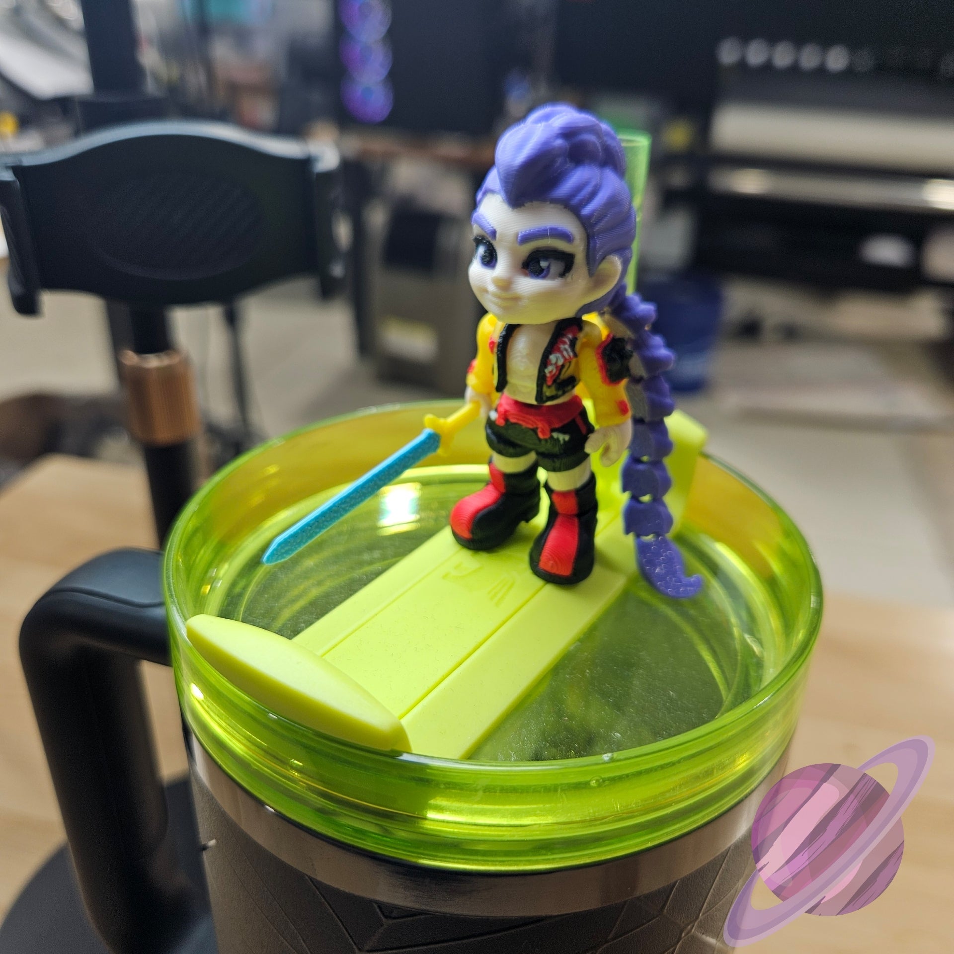 HUNTER GIRL-3D PRINTED STRAW BUDDY-Stay Foxy Boutique, Florissant, Missouri
