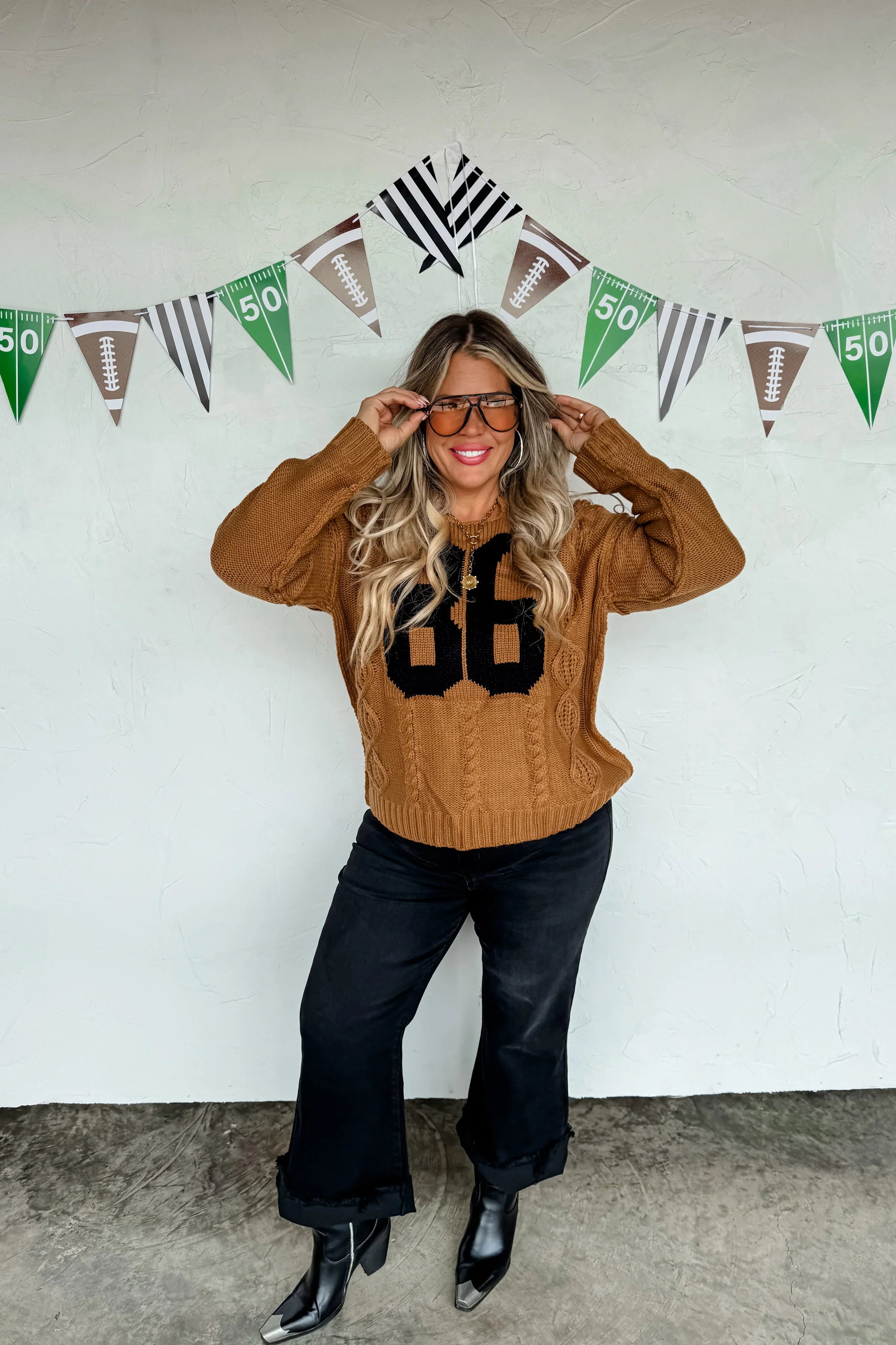 PREORDER: Varsity 86 Sweatshirt-Womens-Stay Foxy Boutique, Florissant, Missouri
