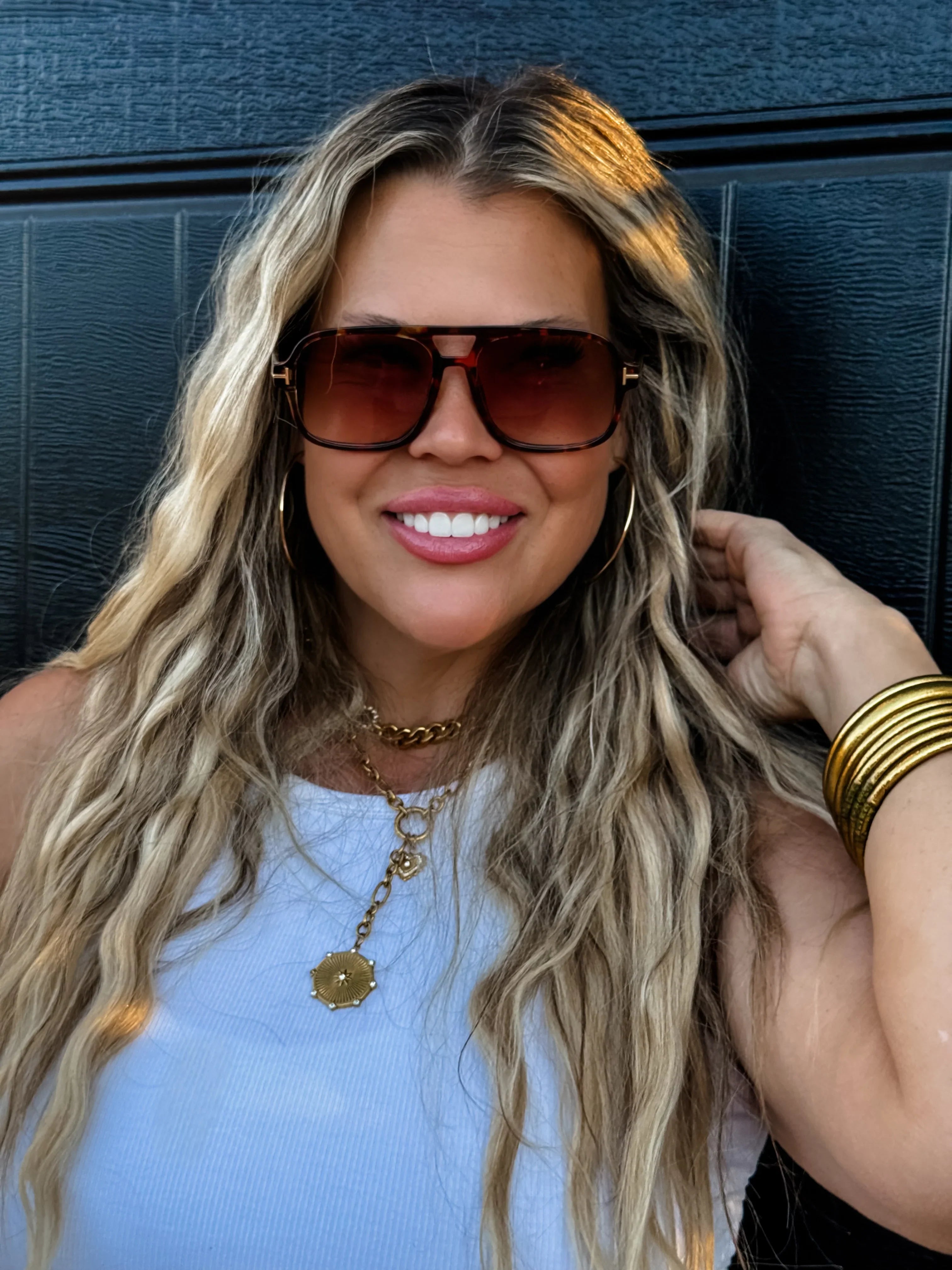 PREORDER: Retro Rays Sunglasses in Five Colors-Womens-Stay Foxy Boutique, Florissant, Missouri