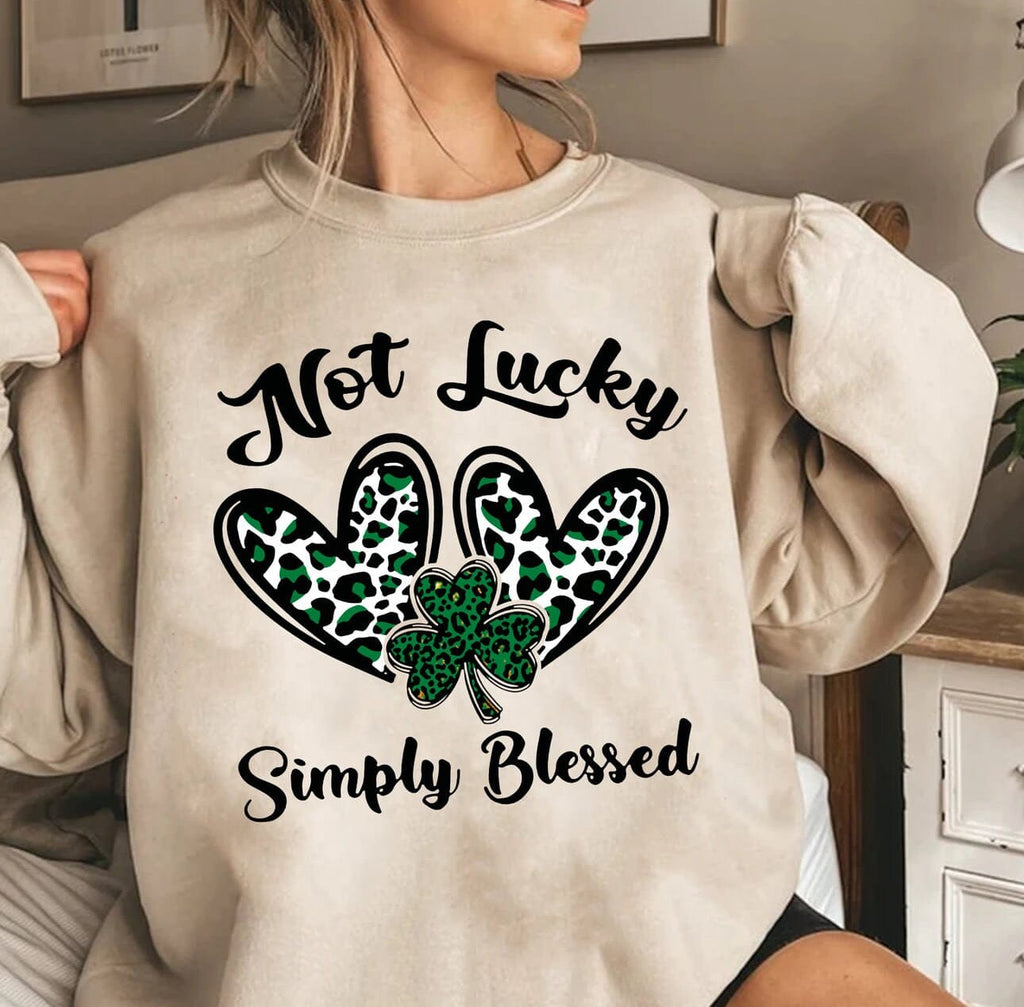 Not Lucky Graphic T-Graphic T-Stay Foxy Boutique, Florissant, Missouri