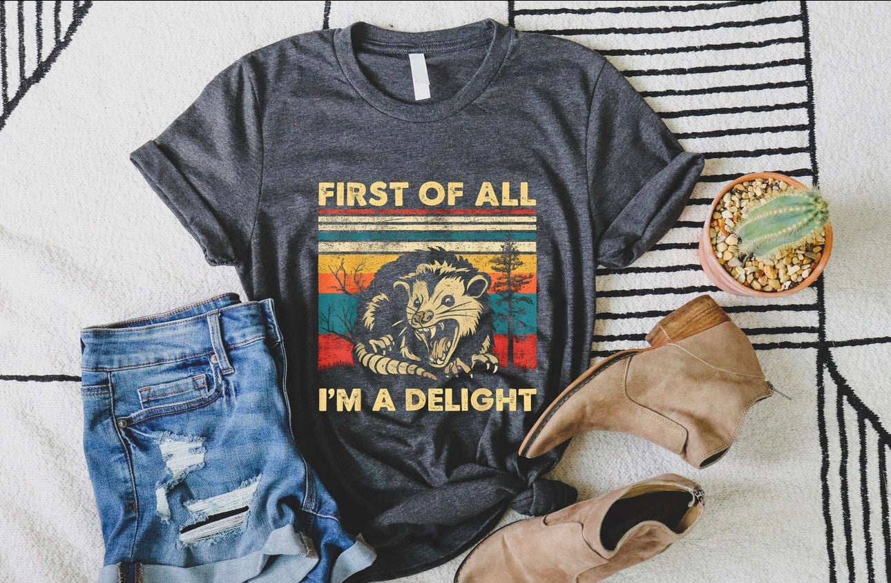 I’m A Delight Graphic T-Graphic T-Stay Foxy Boutique, Florissant, Missouri