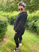 Best Selling Touch Of Fall Thermal Hoodie in Five Colors-Womens-Stay Foxy Boutique, Florissant, Missouri