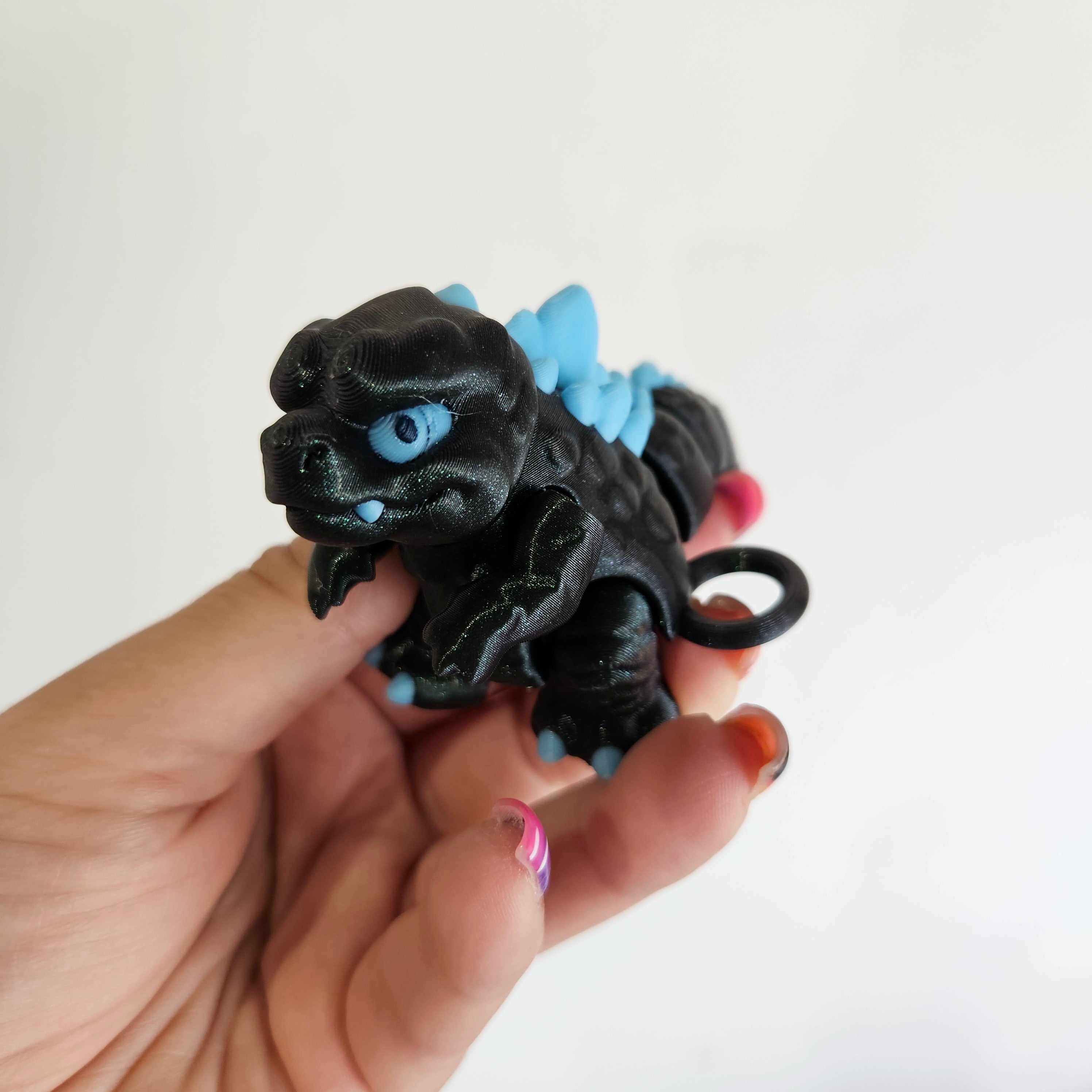 MONSTER KING-3D PRINTED STRAW BUDDY-GLOW IN THE DARK-Stay Foxy Boutique, Florissant, Missouri