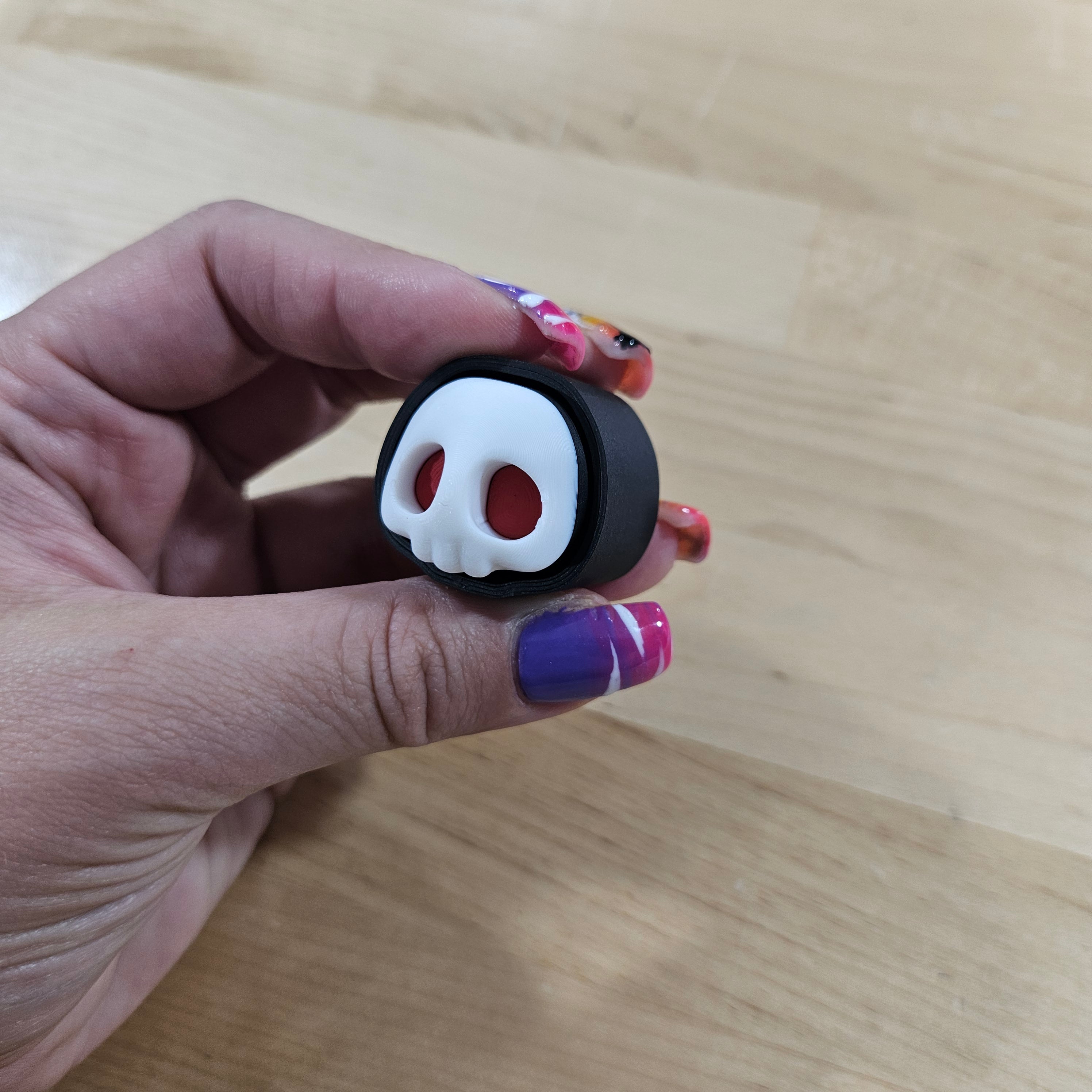 6 PACK- 3D PRINTED SPOOKY CLICKER FIDGETS-Stay Foxy Boutique, Florissant, Missouri
