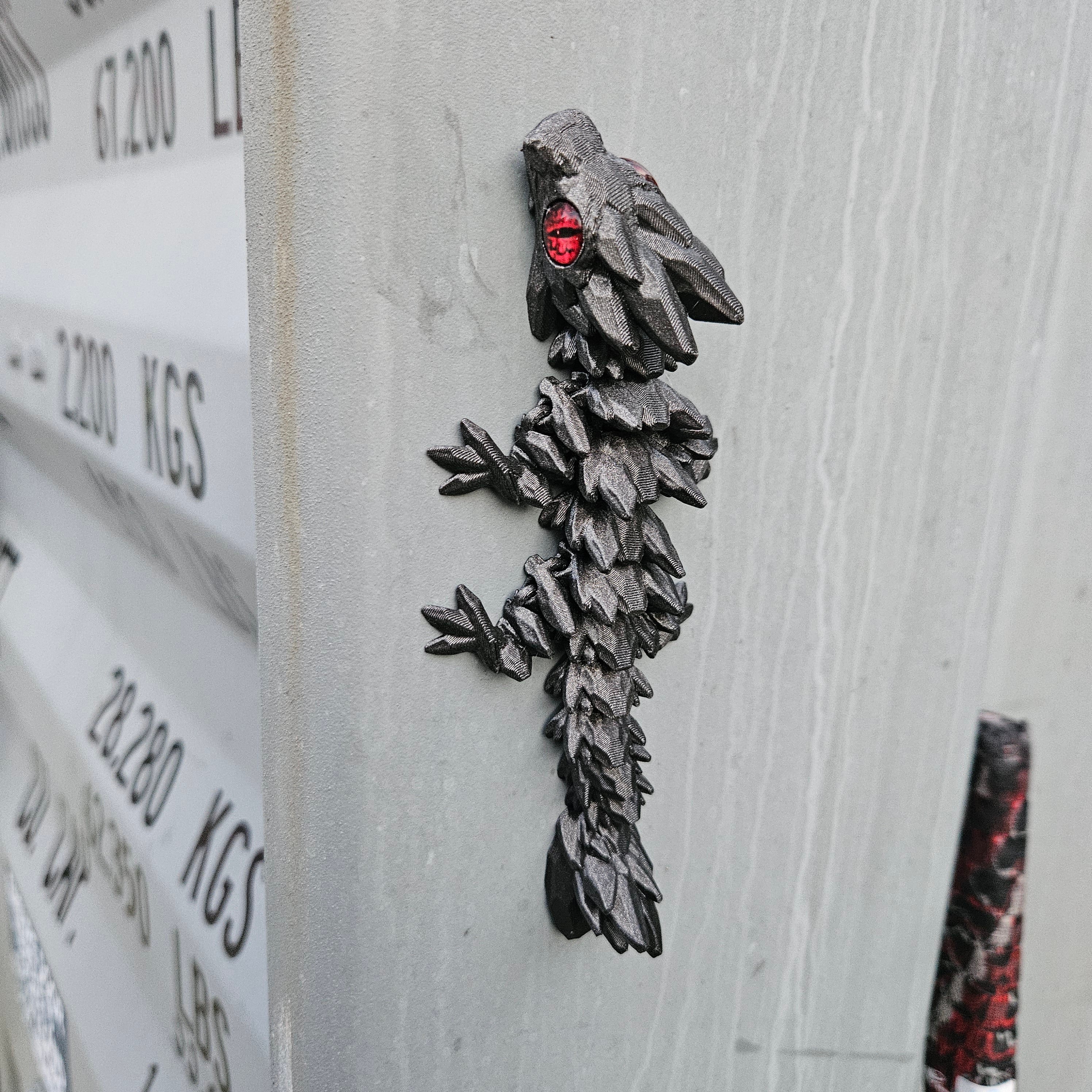 GEMSTONE DRAGON- 3D PRINTED MAGNETS-Stay Foxy Boutique, Florissant, Missouri