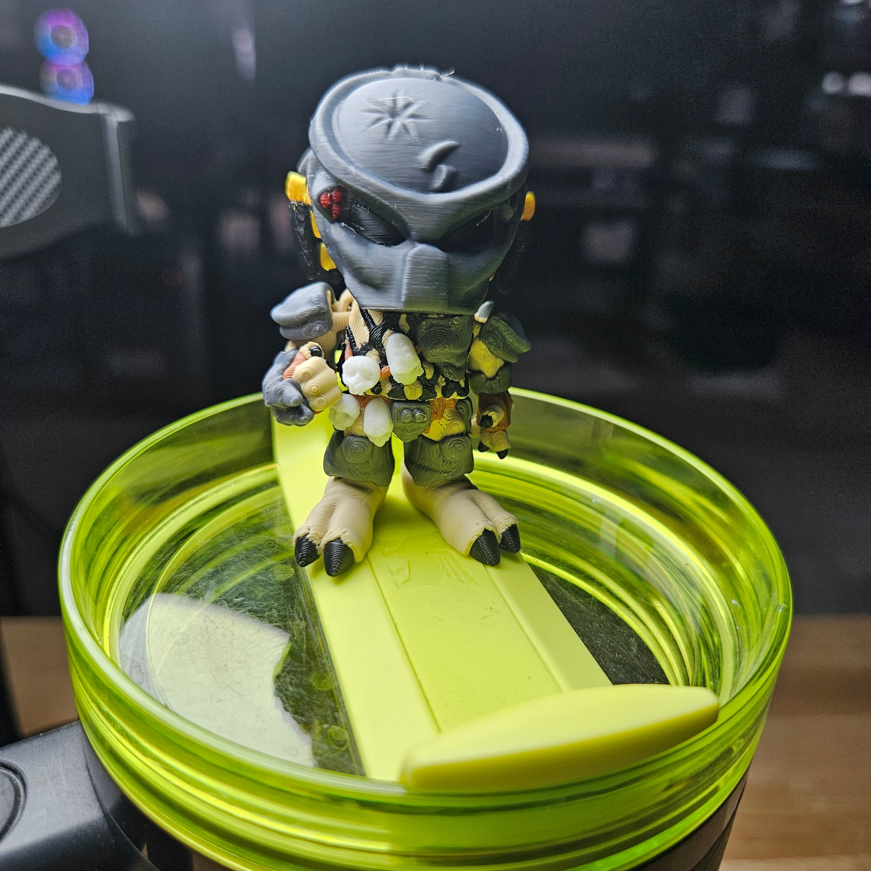 PRED ALIEN-3D PRINTED STRAW BUDDY-Stay Foxy Boutique, Florissant, Missouri