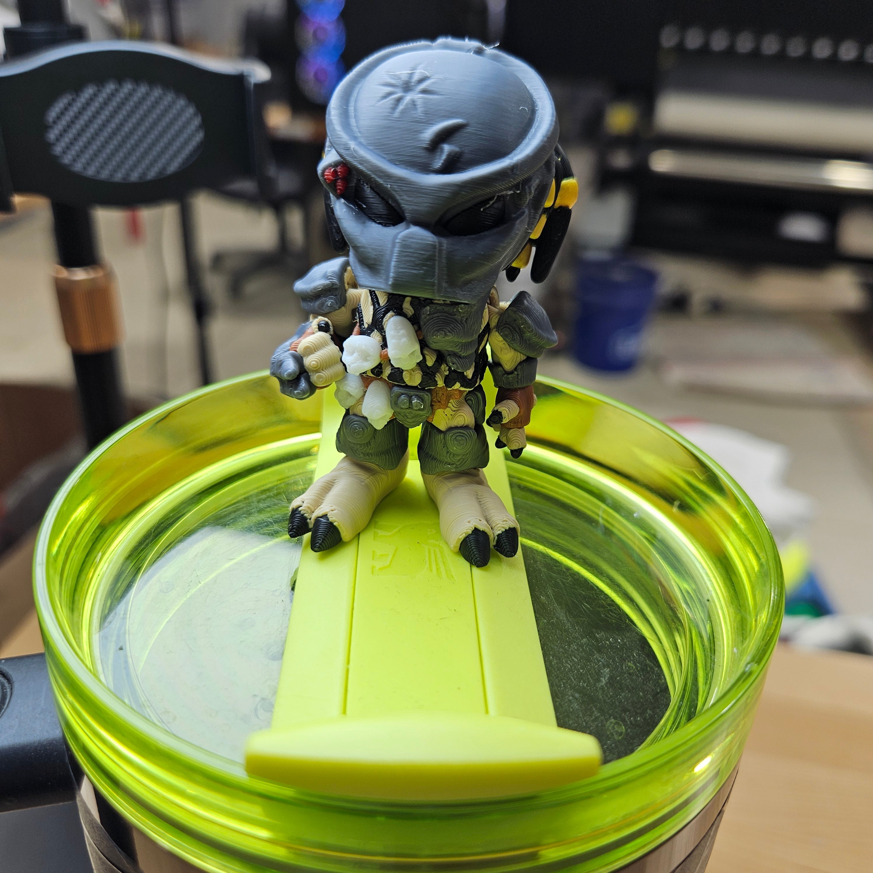 PRED ALIEN-3D PRINTED STRAW BUDDY-Stay Foxy Boutique, Florissant, Missouri