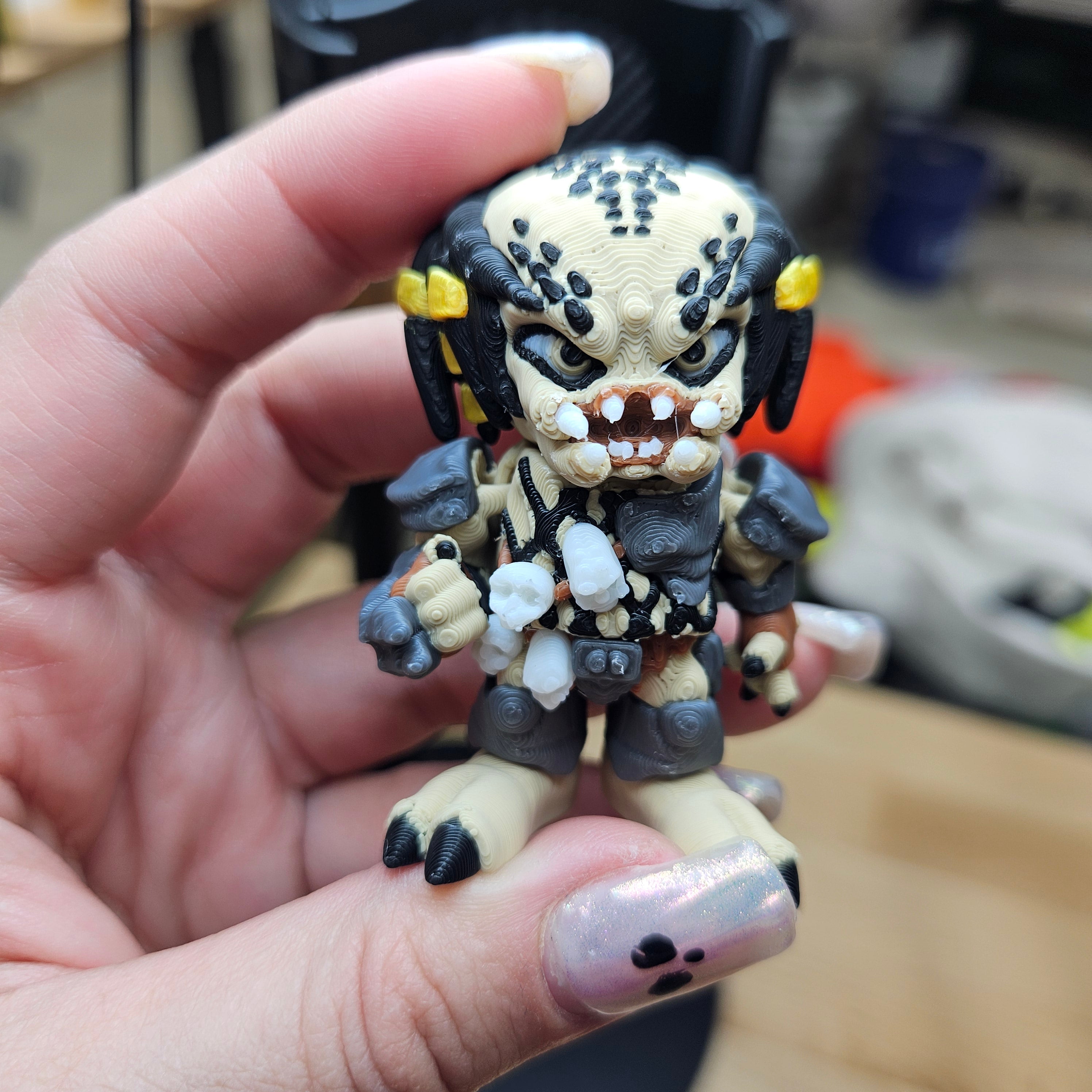 PRED ALIEN-3D PRINTED STRAW BUDDY-Stay Foxy Boutique, Florissant, Missouri