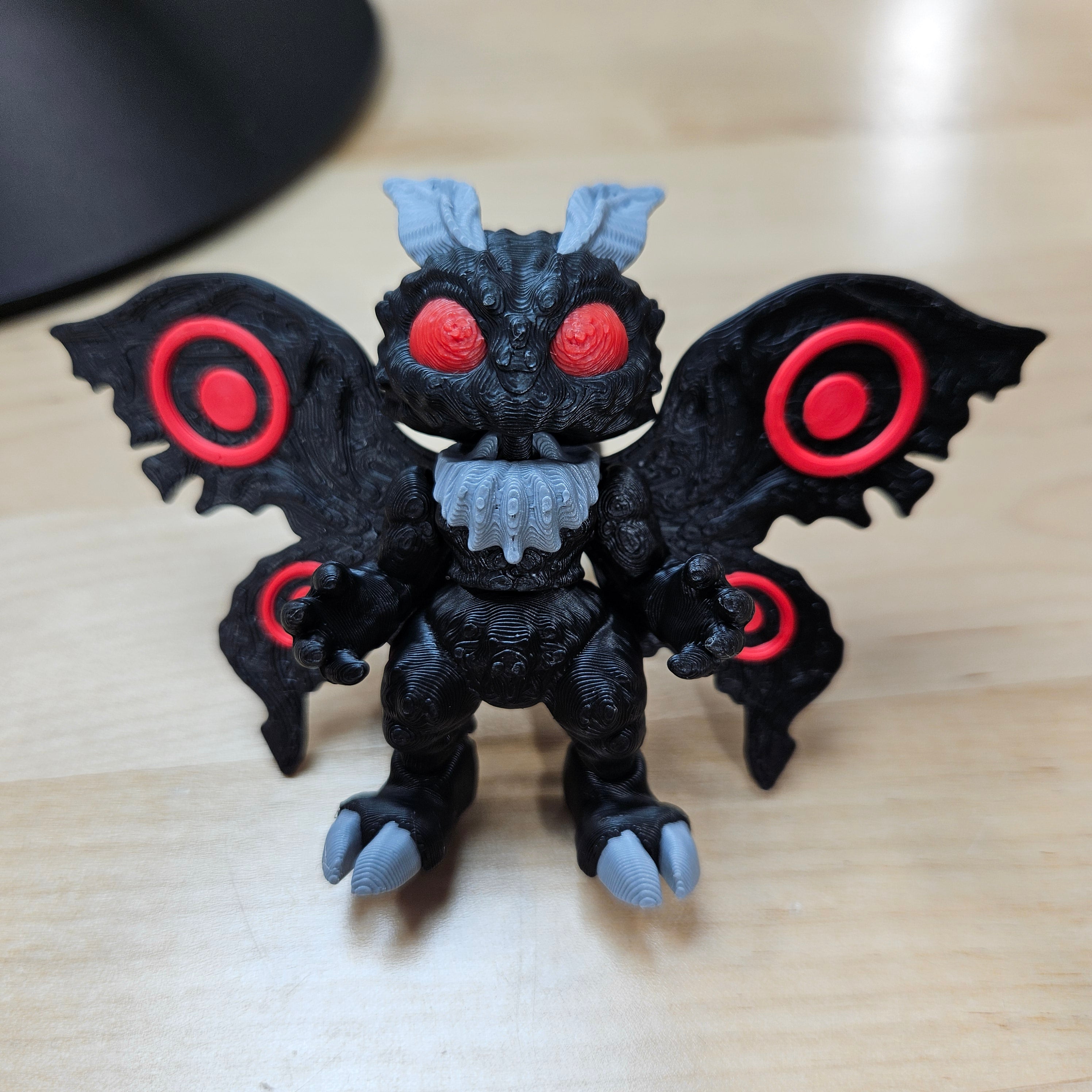 MOTH MAN-3D PRINTED STRAW BUDDY-Stay Foxy Boutique, Florissant, Missouri