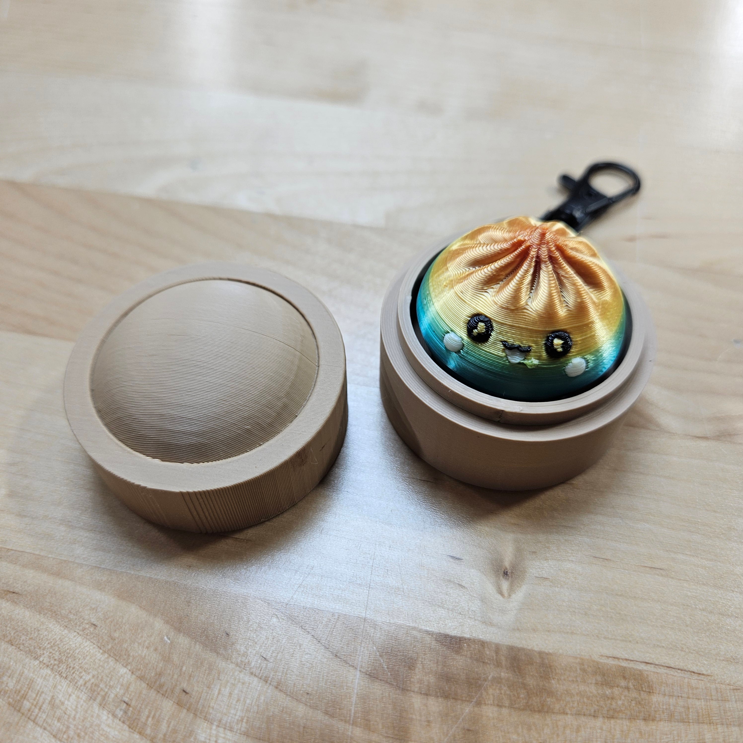 5 PACK MYSTERY FIDGET CLICKER DUMPLING KEYCHAINS- 3D PRINTED-Stay Foxy Boutique, Florissant, Missouri