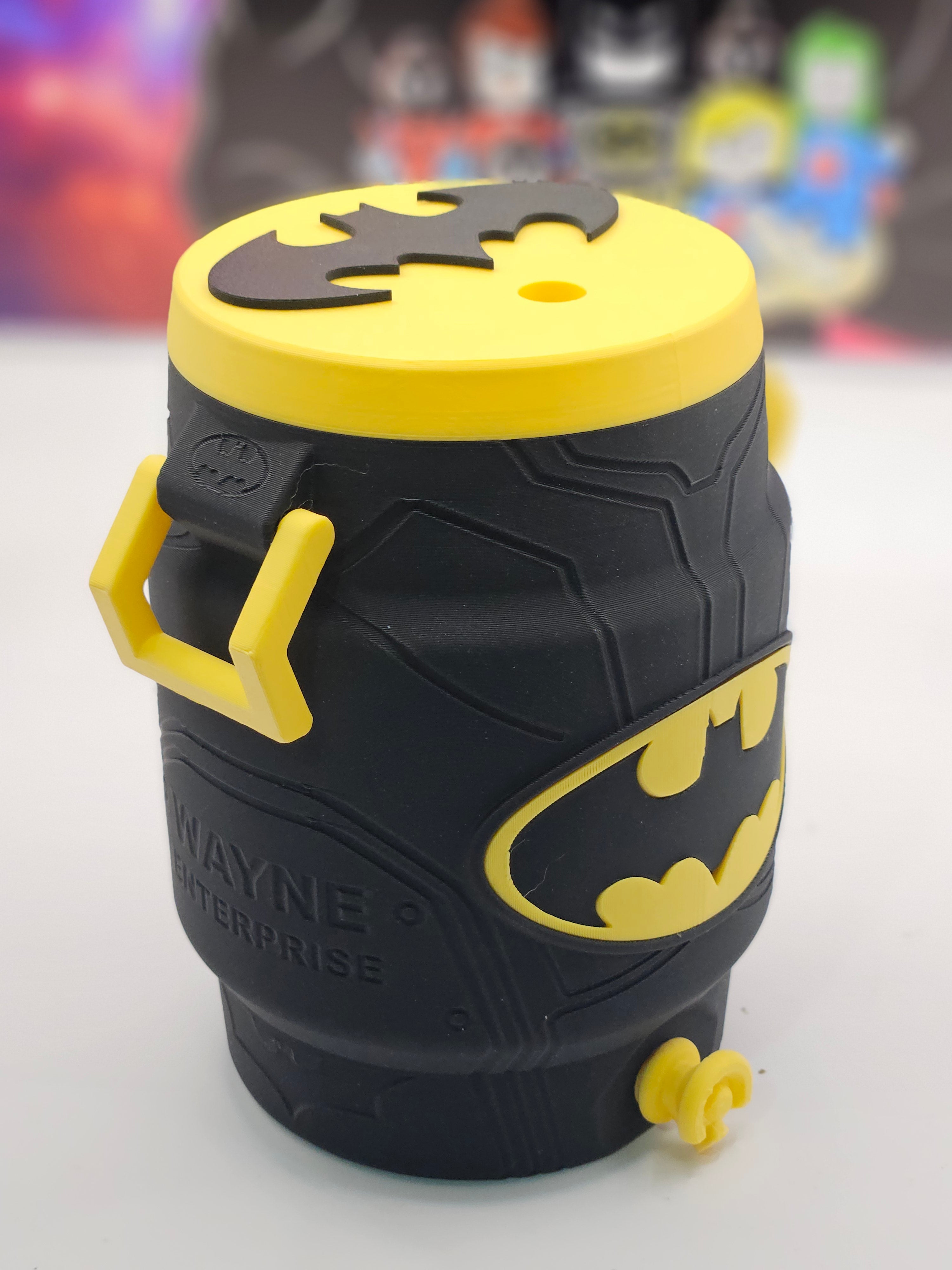 BAT GUY-3D PRINTED CUSTOM 12 OUNCE CAN HOLDERS-Stay Foxy Boutique, Florissant, Missouri