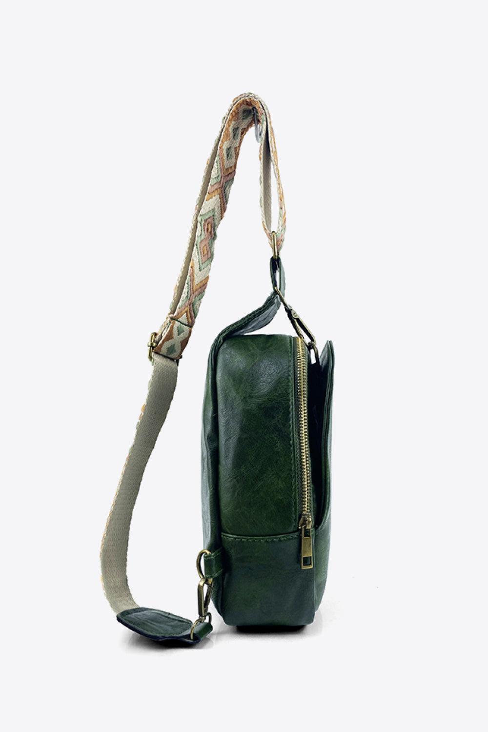 Random Pattern Adjustable Strap PU Leather Sling Bag-Stay Foxy Boutique, Florissant, Missouri