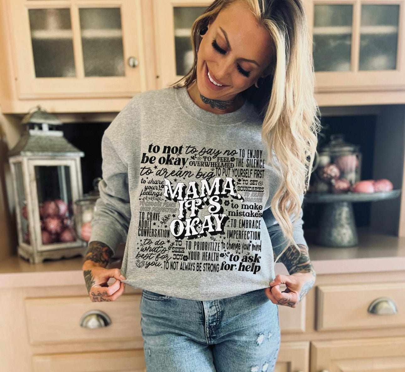 It’s Ok Graphic T-Graphic T-Stay Foxy Boutique, Florissant, Missouri