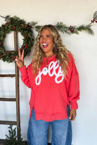 PREORDER: Joy & Jolly Pullovers-Womens-Stay Foxy Boutique, Florissant, Missouri