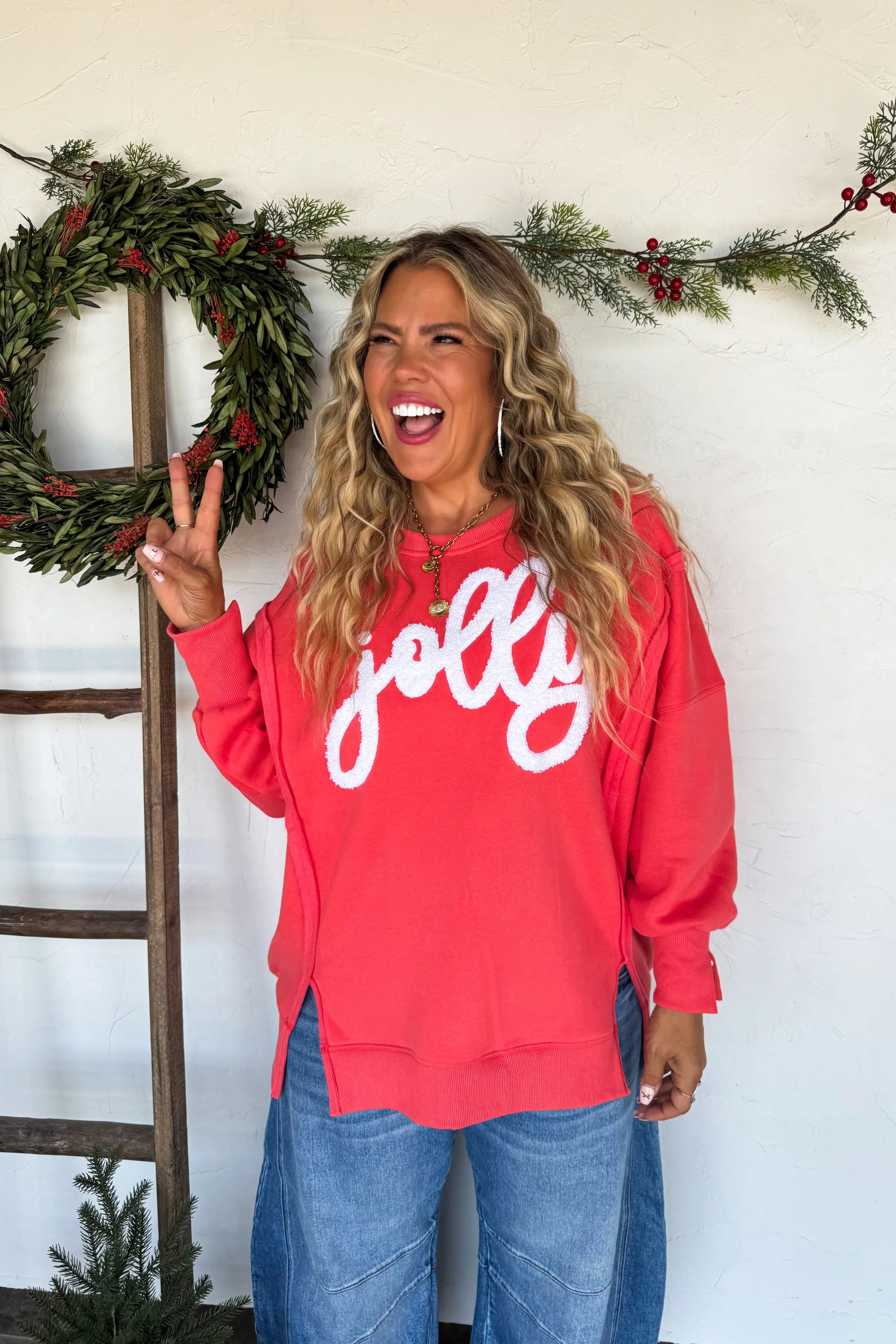 PREORDER: Joy & Jolly Pullovers-Womens-Stay Foxy Boutique, Florissant, Missouri