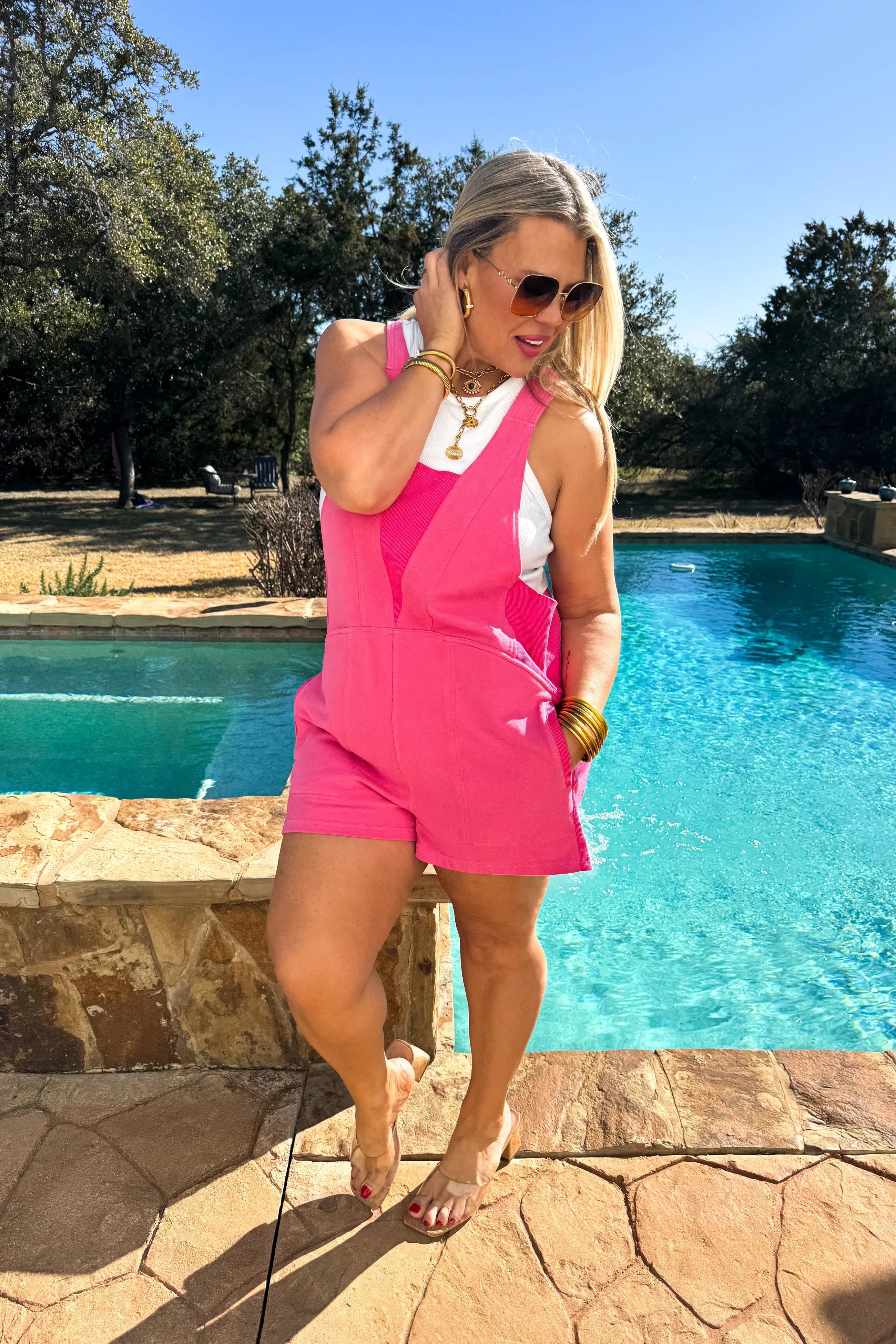 PREORDER: Beach Please Romper-Womens-Stay Foxy Boutique, Florissant, Missouri