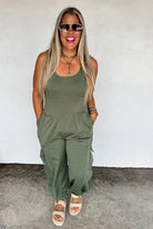 PREORDER: All Set Tank Romper-Womens-Stay Foxy Boutique, Florissant, Missouri