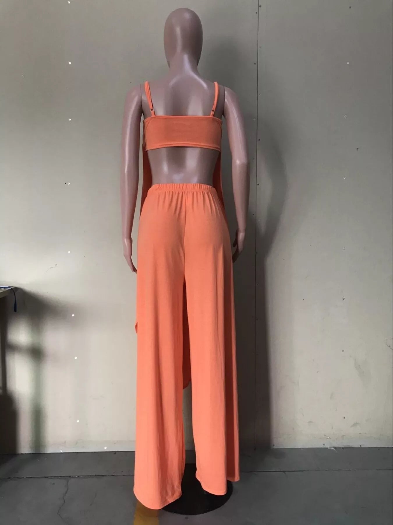 Full Size Asymmetrical Hem Cami and Pants Set Plus Size-Stay Foxy Boutique, Florissant, Missouri