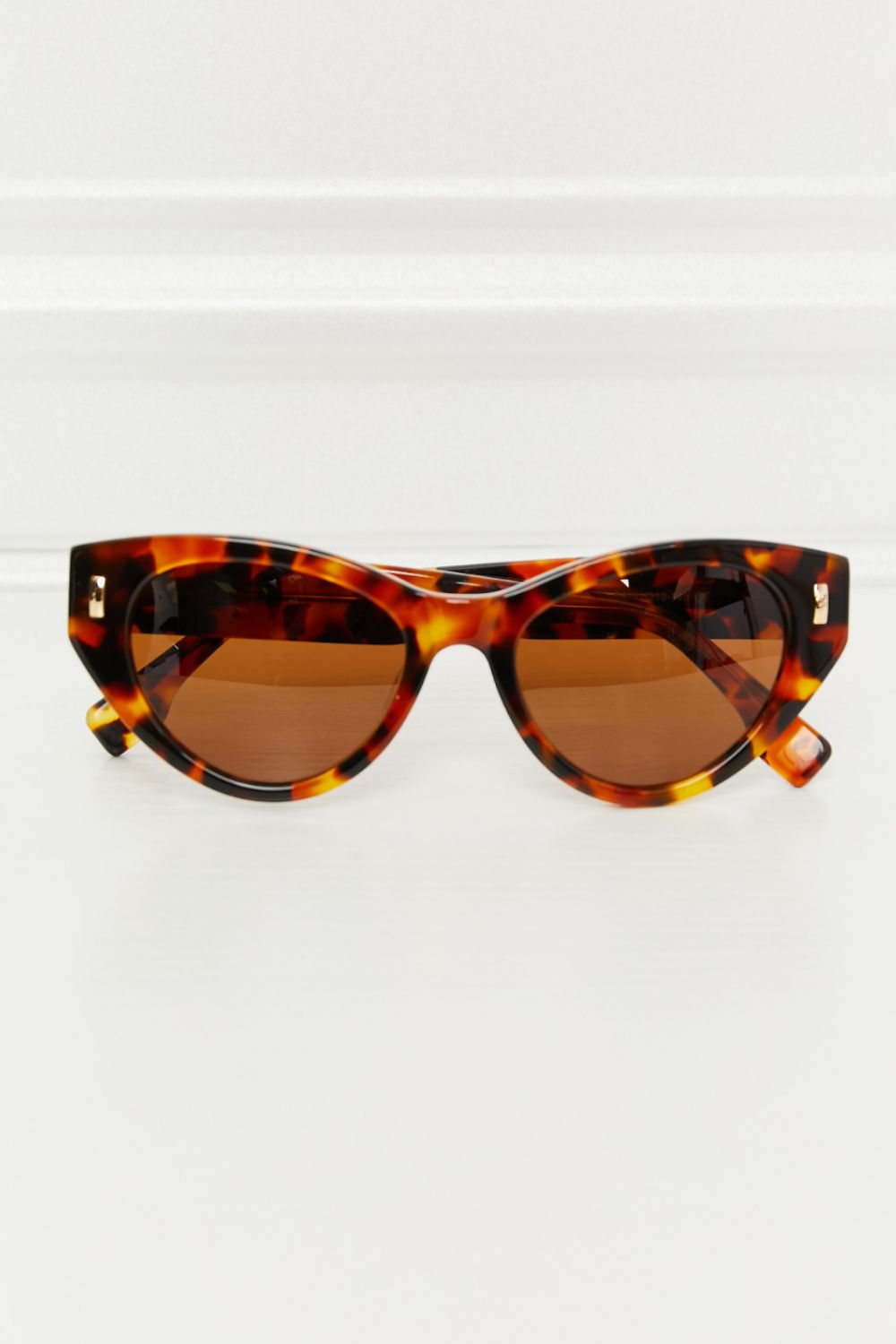 Tortoiseshell Acetate Frame Sunglasses-Stay Foxy Boutique, Florissant, Missouri