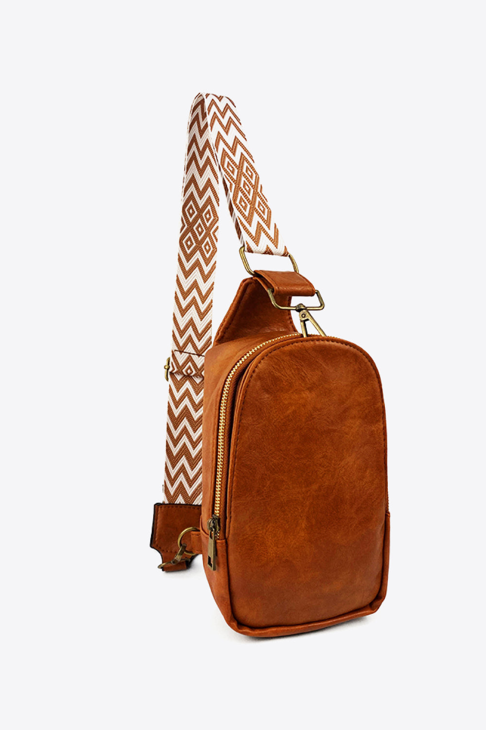 Random Pattern Adjustable Strap PU Leather Sling Bag-Stay Foxy Boutique, Florissant, Missouri