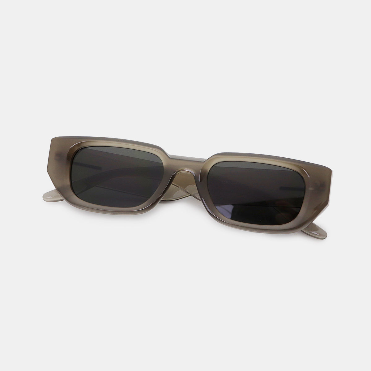 Polycarbonate Frame Rectangle Sunglasses-Stay Foxy Boutique, Florissant, Missouri