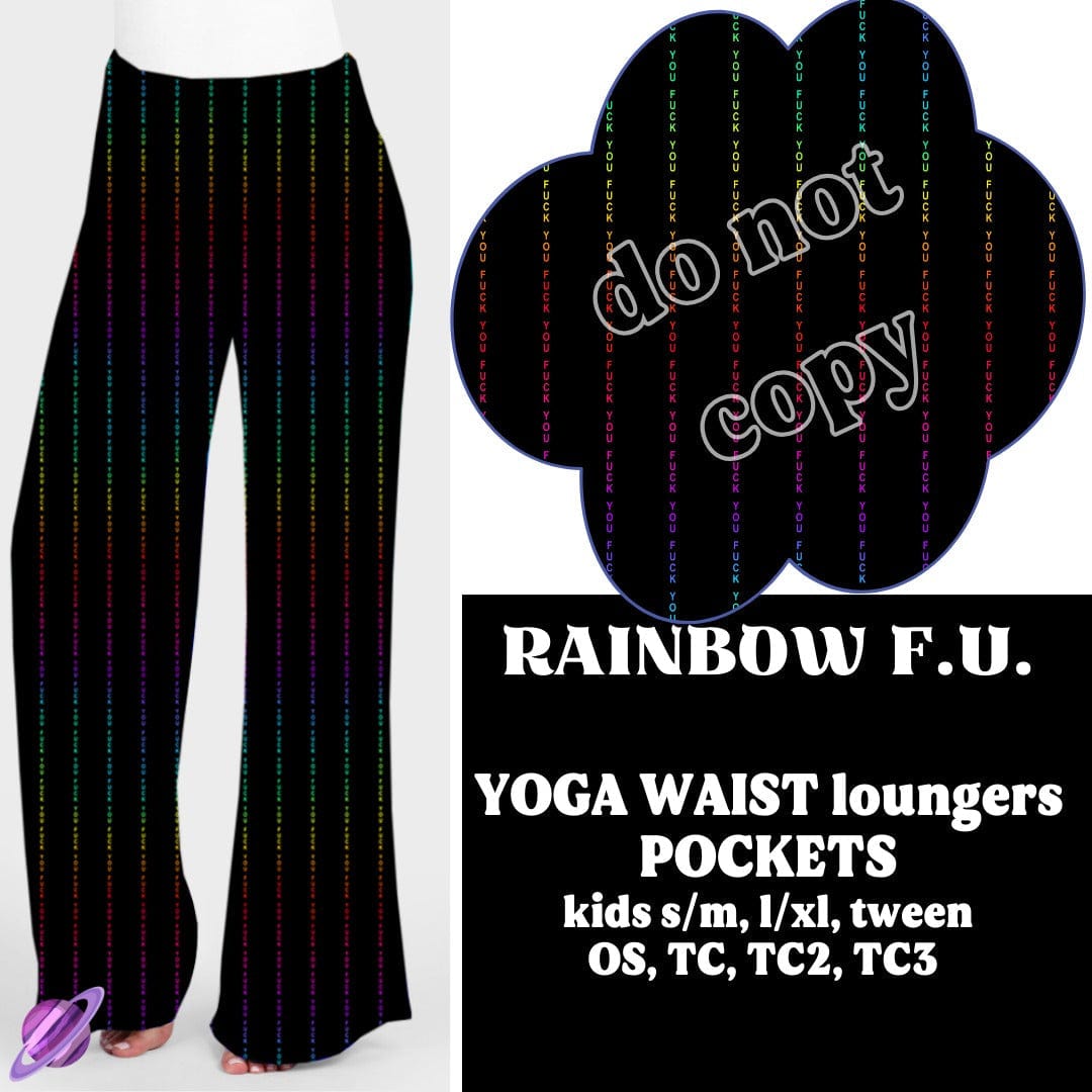 RAINBOW F.U. - B86- LOUNGER-Stay Foxy Boutique, Florissant, Missouri