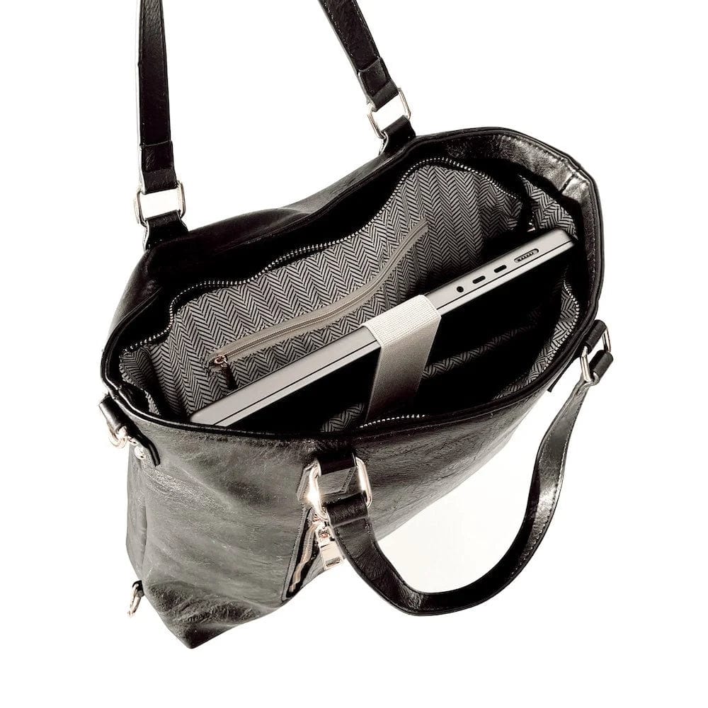 PREORDER: Upper East Side Vegan Leather Backpack & Crossbody Tote Bag in Three Colors-Womens-Stay Foxy Boutique, Florissant, Missouri