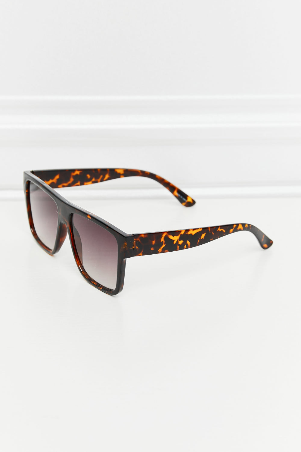 Tortoiseshell Square Full Rim Sunglasses-Stay Foxy Boutique, Florissant, Missouri