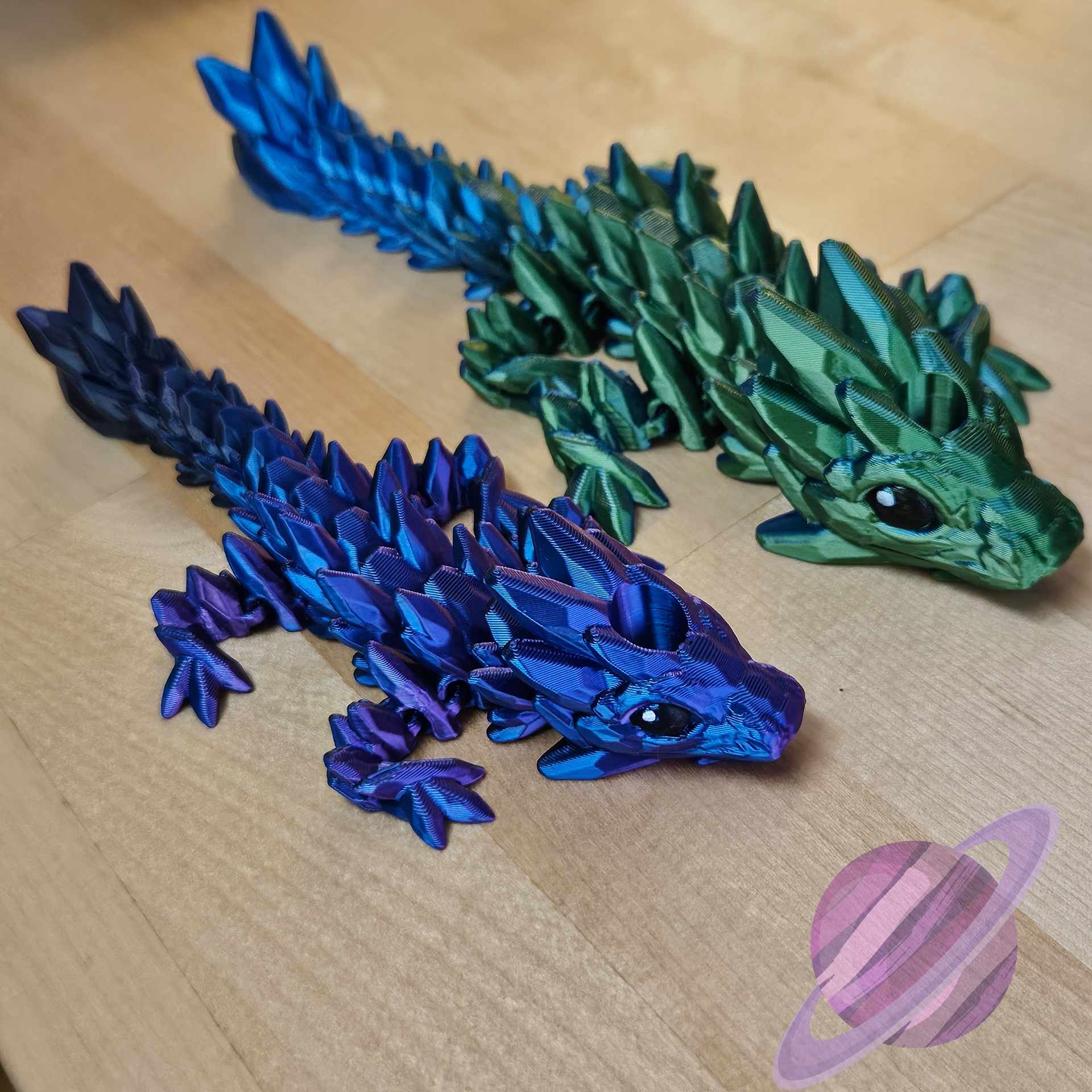 GEMSTONE DRAGON- 3D PRINTED MAGNETS-Stay Foxy Boutique, Florissant, Missouri