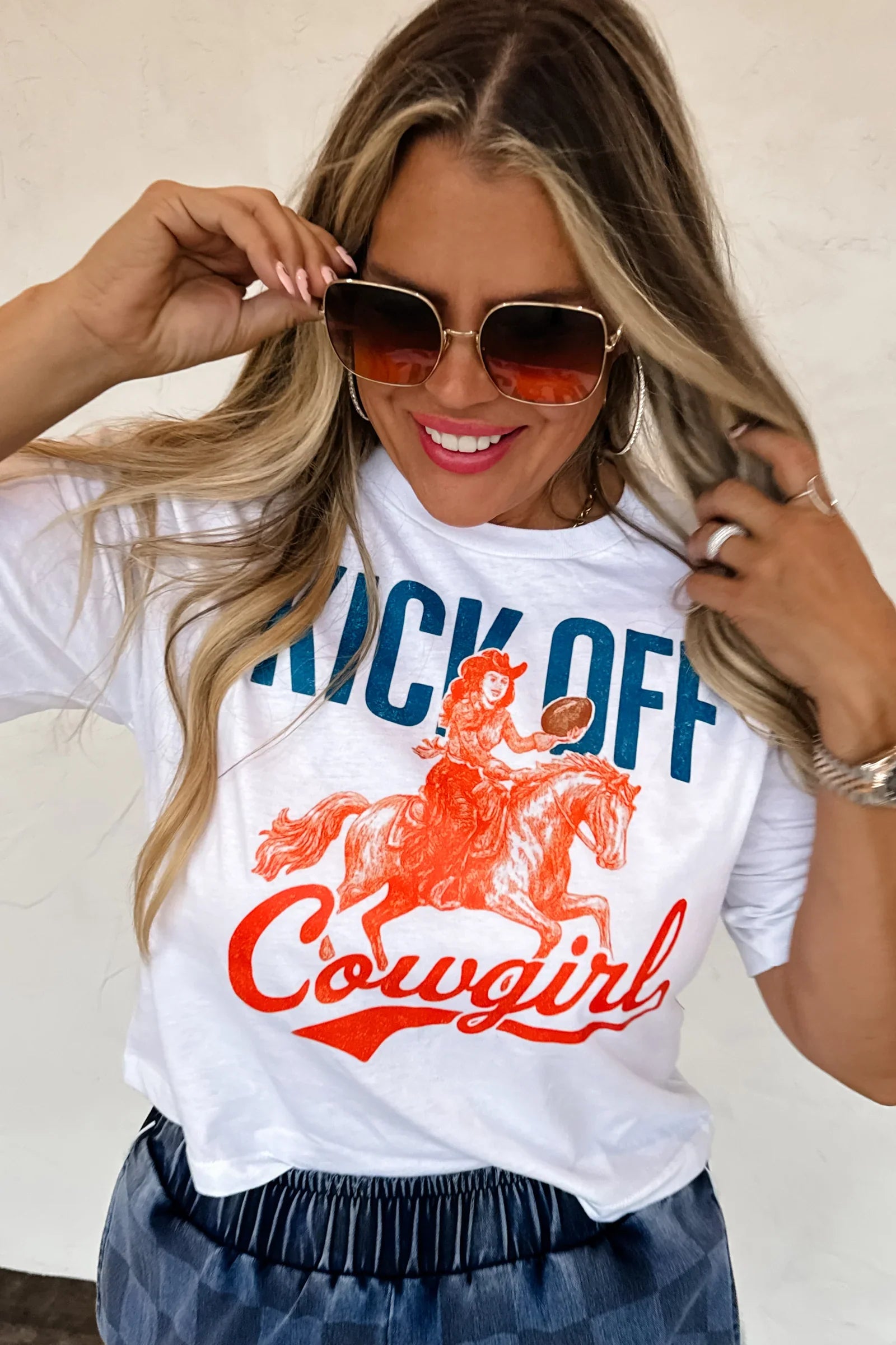 PREORDER: Blakeley Gameday Graphic Tee-Womens-Stay Foxy Boutique, Florissant, Missouri