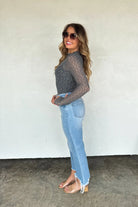 PREORDER: Jolie Lace Thumbhole Top-Womens-Stay Foxy Boutique, Florissant, Missouri