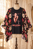 Selina | The Becoming Flowy Kimono Top 2 Scoops-Stay Foxy Boutique, Florissant, Missouri