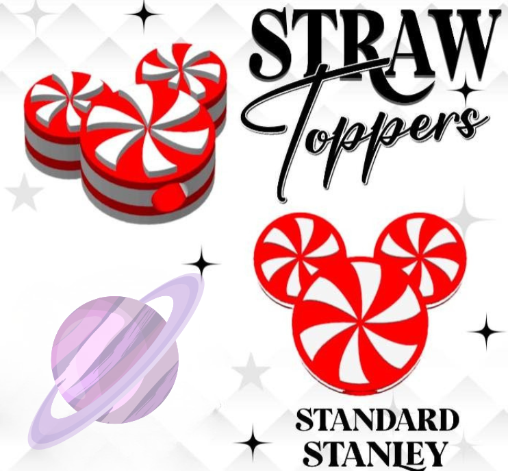 CANDY EARS- 3D PRINTED STRAW CHARM-Stay Foxy Boutique, Florissant, Missouri