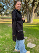 PREORDER: Time Slips Away Hooded Jacket in Three Colors-Womens-Stay Foxy Boutique, Florissant, Missouri