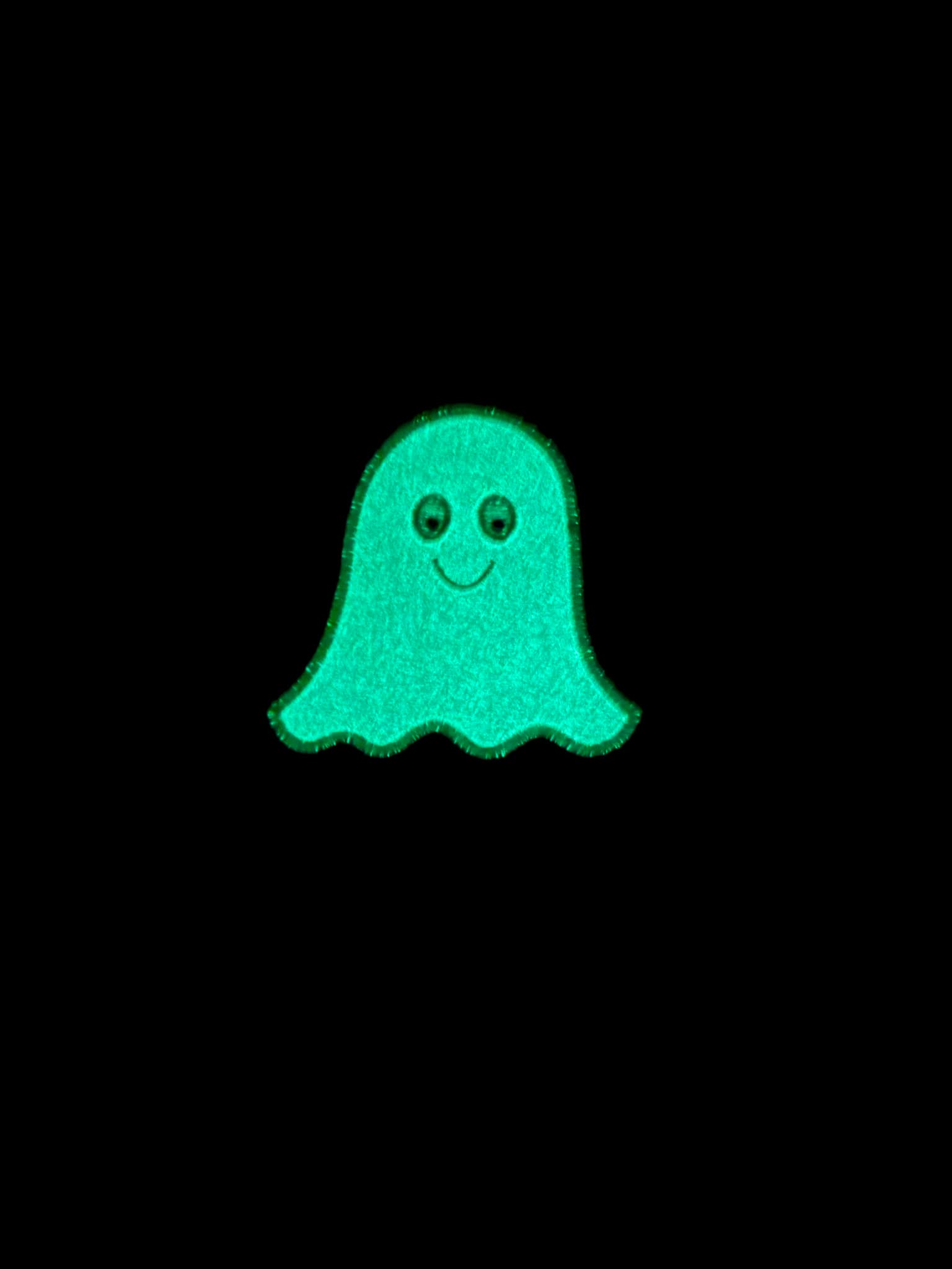 PREORDER: Glow in the Dark Ghost Applique Sweatshirt-Womens-Stay Foxy Boutique, Florissant, Missouri