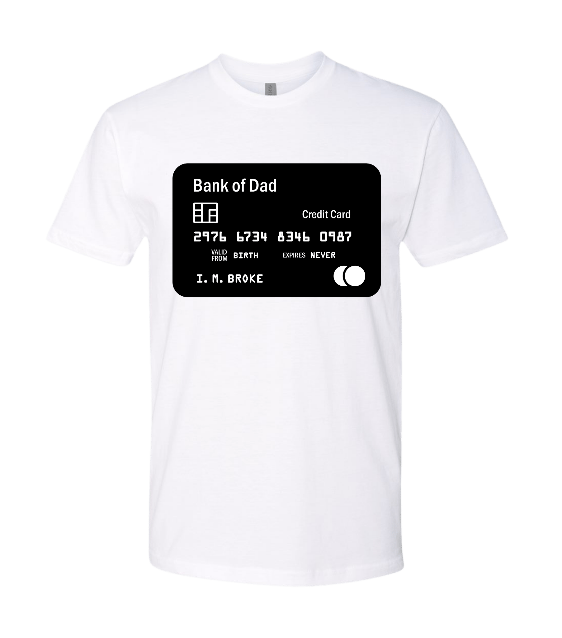 Bank Of Dad Tee-BT Graphic Tee-Stay Foxy Boutique, Florissant, Missouri