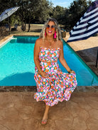 PREORDER: Amalfi Blooms Swim Set-Womens-Stay Foxy Boutique, Florissant, Missouri
