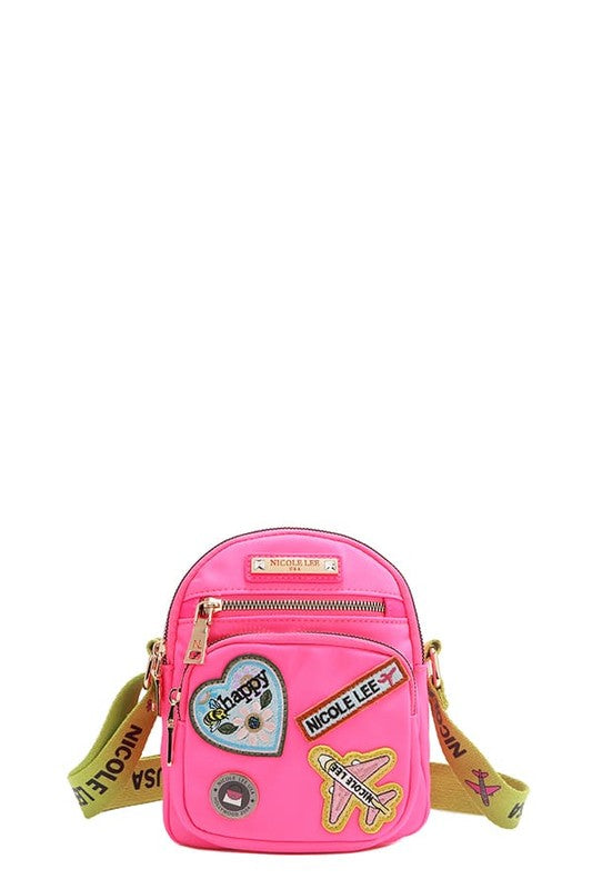 Nicole Lee USA Color Patch Crossbody Bag-Stay Foxy Boutique, Florissant, Missouri