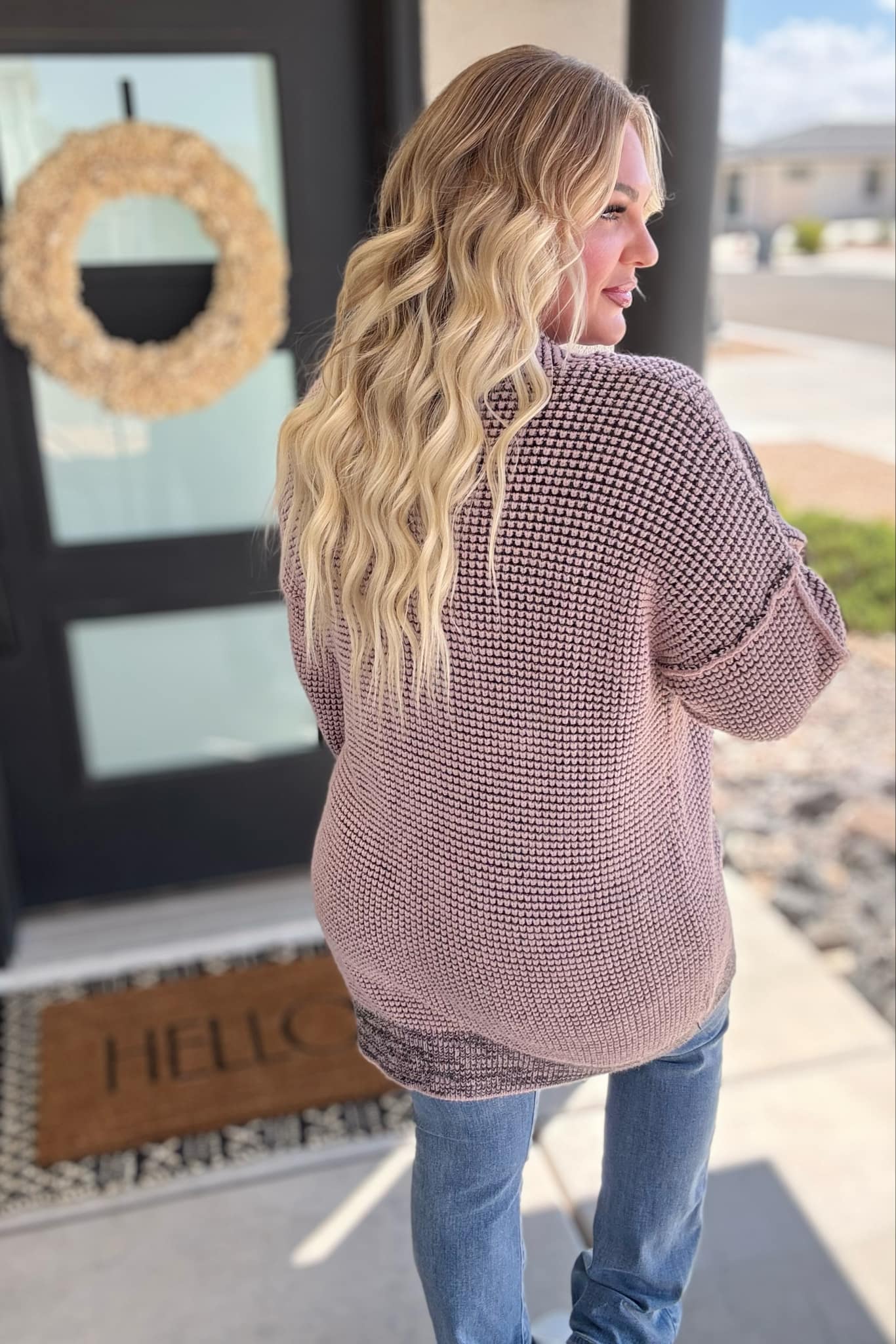 PREORDER: Contrast Trim Knit Cardigan in Four Colors-Womens-Stay Foxy Boutique, Florissant, Missouri