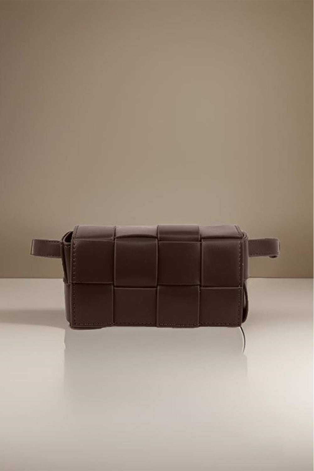 Zenana Vegan Leather Woven Crossbody Bag-Stay Foxy Boutique, Florissant, Missouri