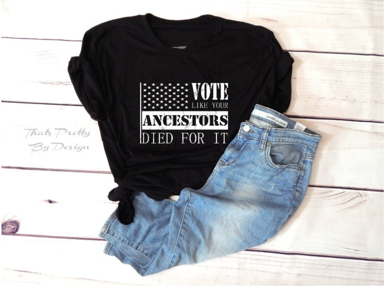 Vote Ancestors Graphic T shirt-Graphic T-Stay Foxy Boutique, Florissant, Missouri