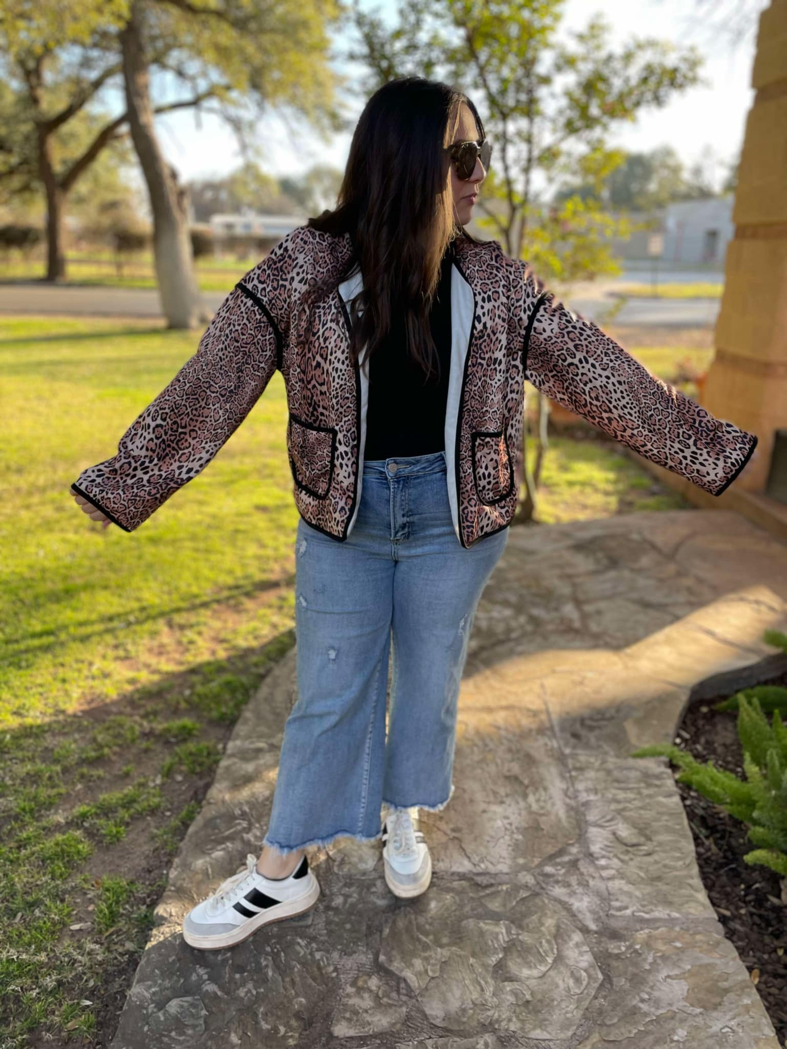 PREORDER: Better Than Revenge Leopard Print Jacket-Womens-Stay Foxy Boutique, Florissant, Missouri