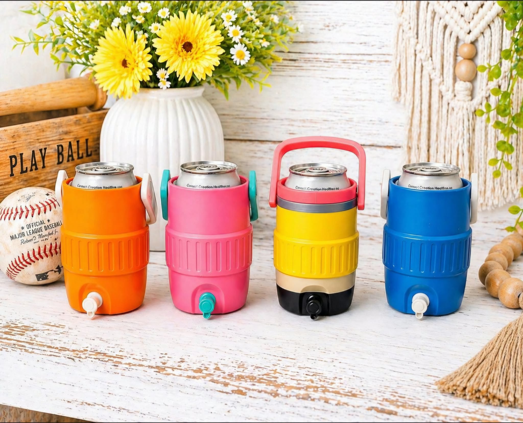 3D PRINTED CUSTOM SIDE LINE 12 OUNCE CAN HOLDERS-Stay Foxy Boutique, Florissant, Missouri