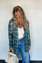 PREORDER: Plaid Lola Cardigans-Womens-Stay Foxy Boutique, Florissant, Missouri