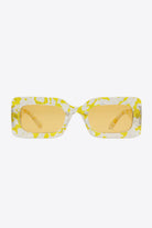 Tortoiseshell Rectangle Polycarbonate Sunglasses-Stay Foxy Boutique, Florissant, Missouri