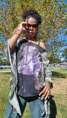 Jimmy Hendricks | The Becoming Flowy Kimono Top 3 Scoops-Stay Foxy Boutique, Florissant, Missouri
