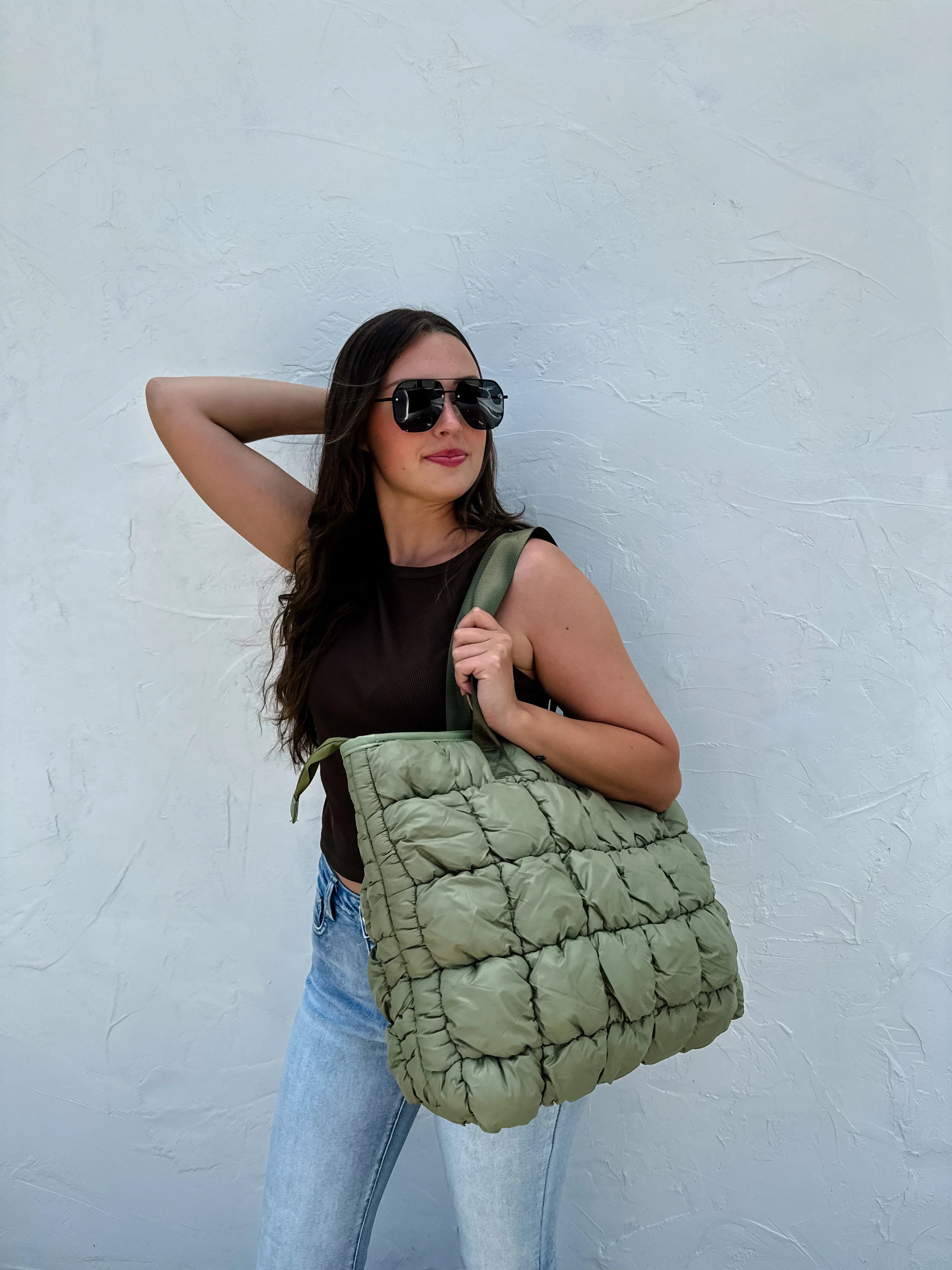 PREORDER: Puffer Bag in Six Colors-Womens-Stay Foxy Boutique, Florissant, Missouri