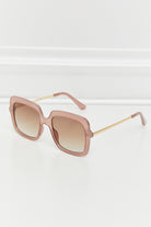Square Metal-Plastic Hybrid Temple Sunglasses-Stay Foxy Boutique, Florissant, Missouri