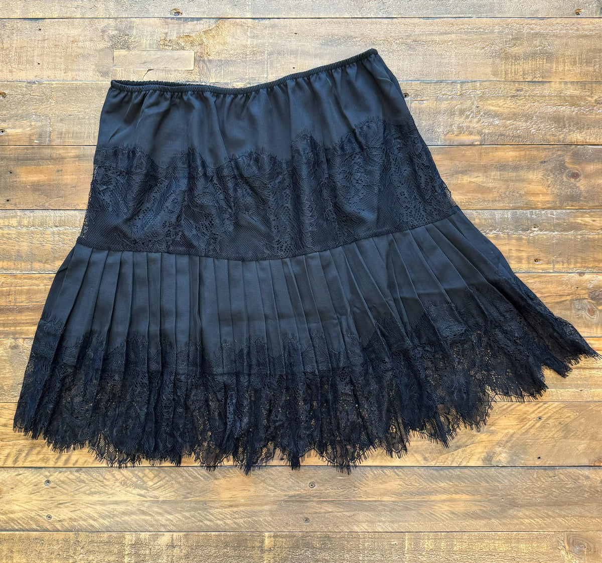 PREORDER: Viviane Lace Slip Skirt in Two Colors-Womens-Stay Foxy Boutique, Florissant, Missouri